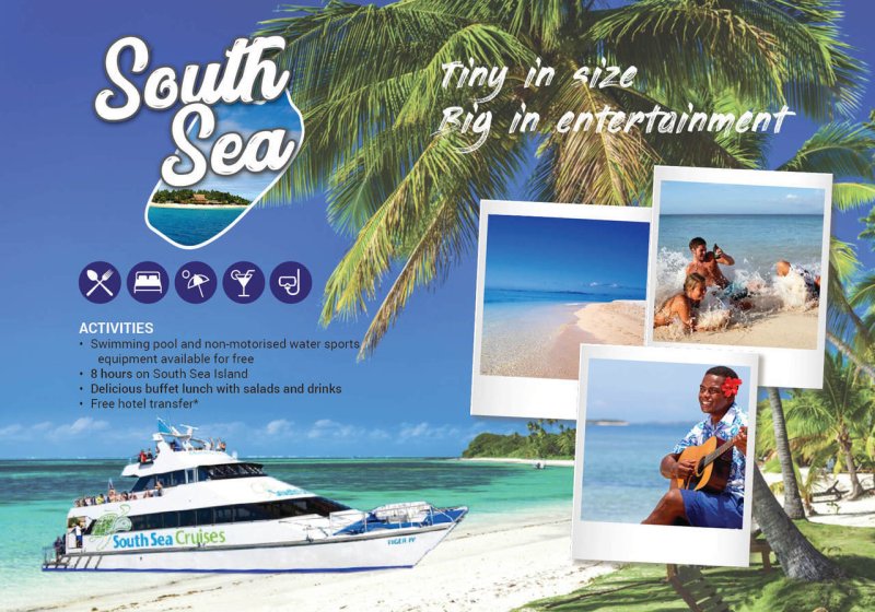 1. South Sea Island Day Cruise