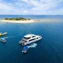 2. South Sea Island and fast catamaran 2. South Sea Island and fast catamaran