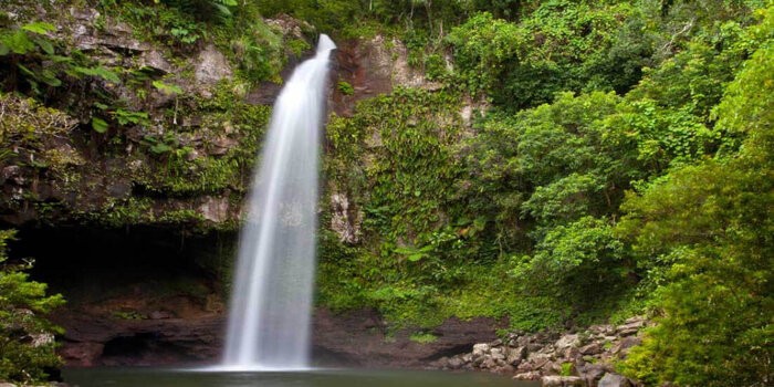 Boume Park waterfall