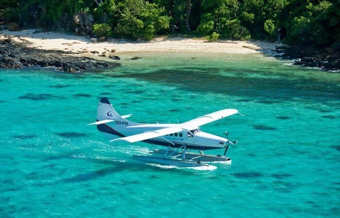 seaplane to blue lagoon