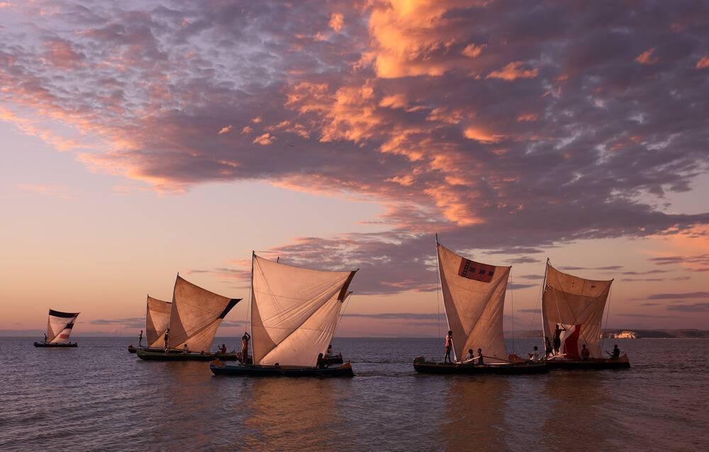  traditional sailing in Suva 